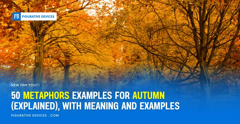 autumn metaphors
