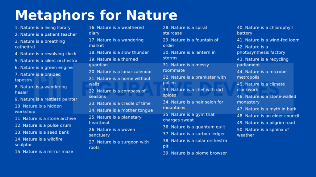 natural analogies,