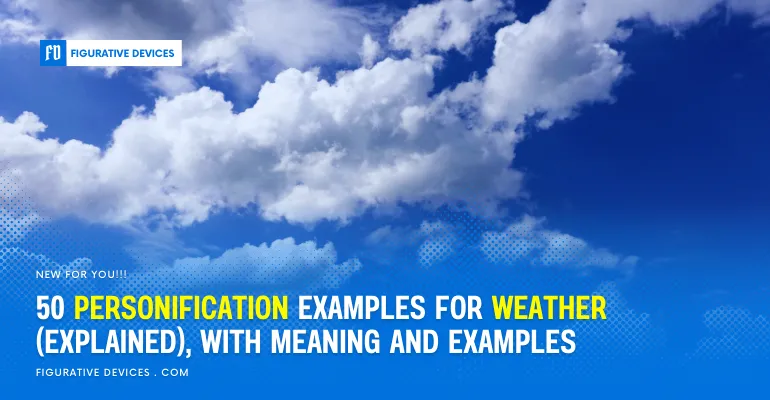 Weather Personifications, Clouds, Sunshine, Rain