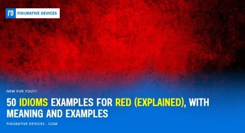 phrases about red