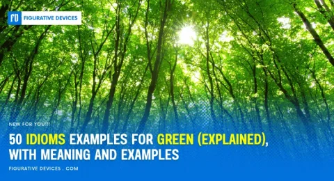 phrases examples about green
