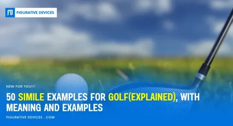 golf Similes Comparisons